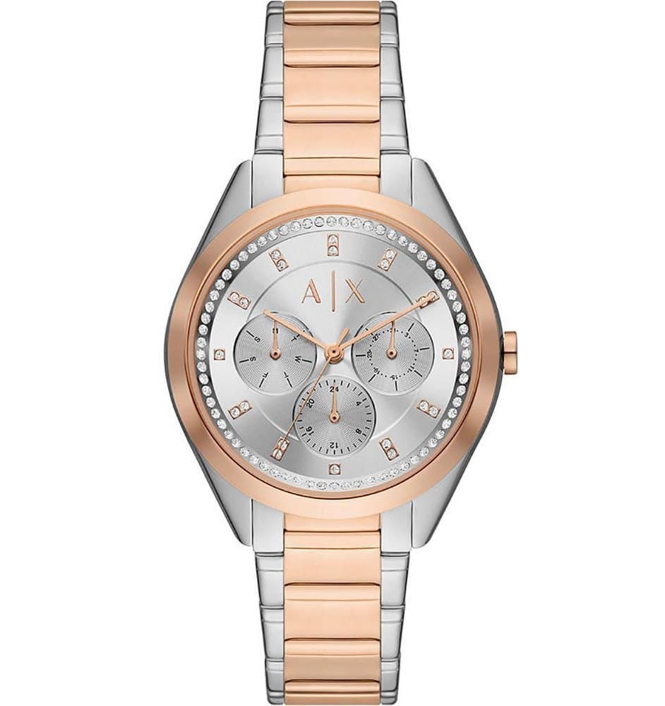 Γυναικείο Ρολόι Armani Exchange AX5655 με Ασημί Μπρασελέ