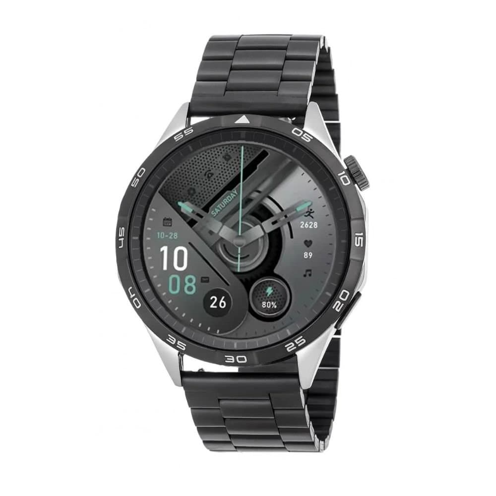 Smartwatch 3GUYS με μαύρο μπρασελέ 3GW2902