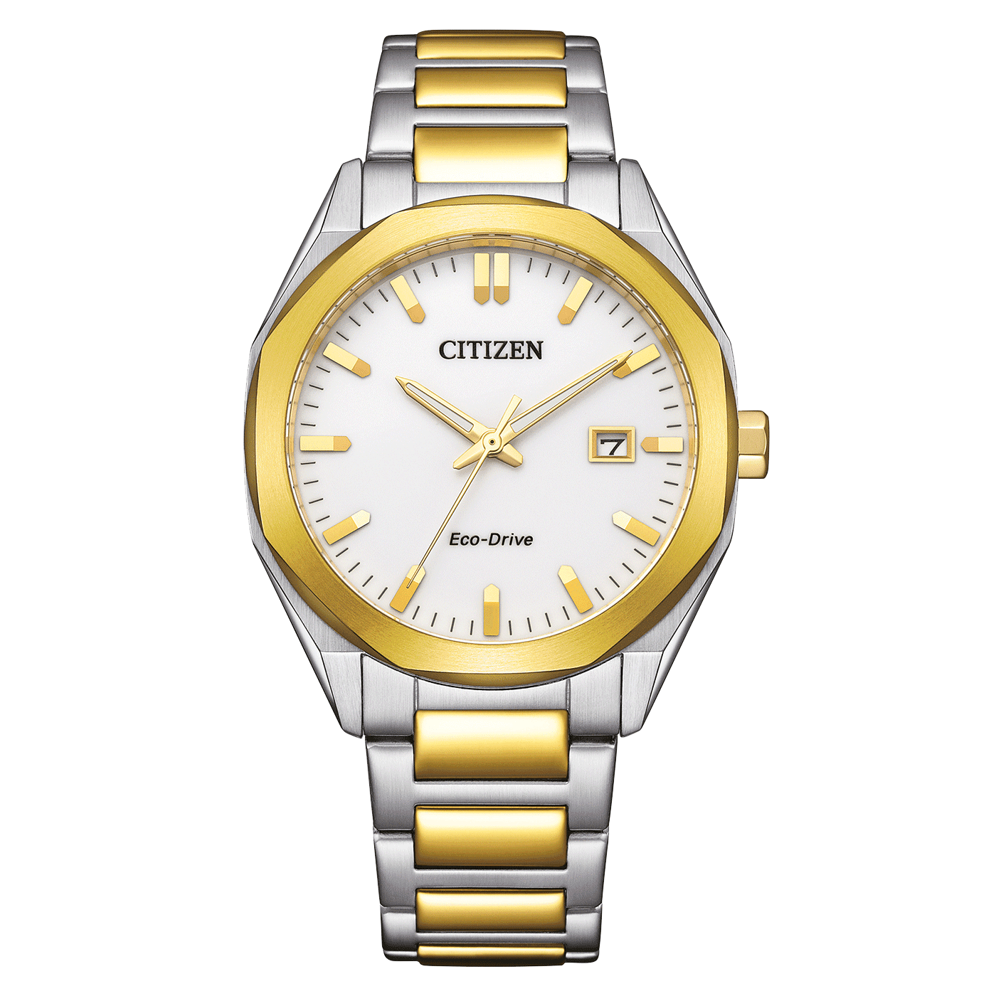 Ανδρικό Ρολόι Citizen BM7624-82A  Eco-Drive Bicolor