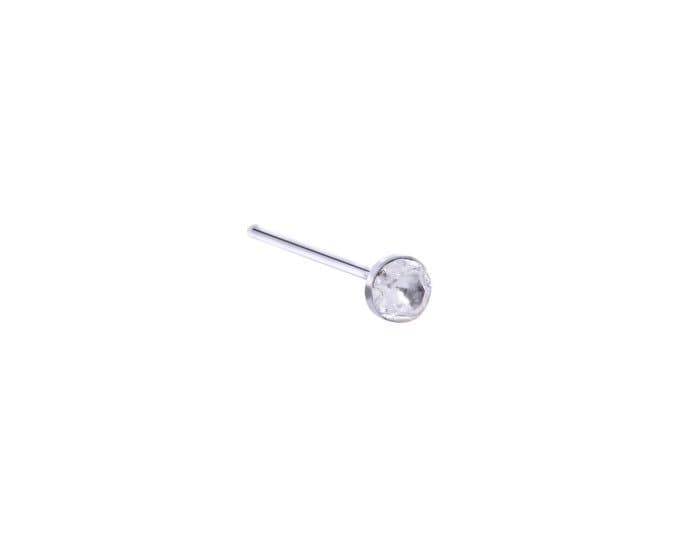 Ασημένιο Σκουλαρίκι Μύτης - 2mm