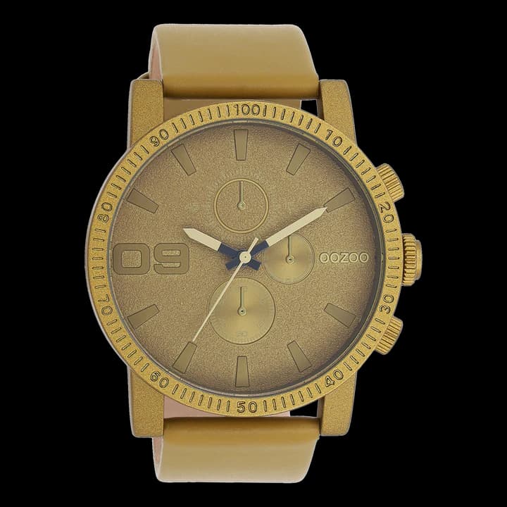 OOZOO Timepieces C11217 με Λαδί Λουράκι