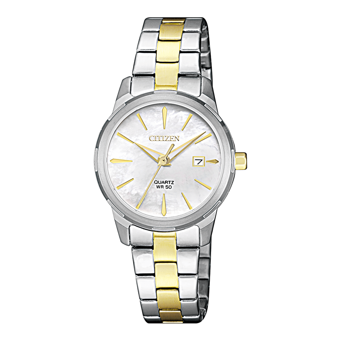 Citizen EU6074-51D – Ρολόι Ακριβείας με Κάσα 28mm και Μπρασελέ Bicolor