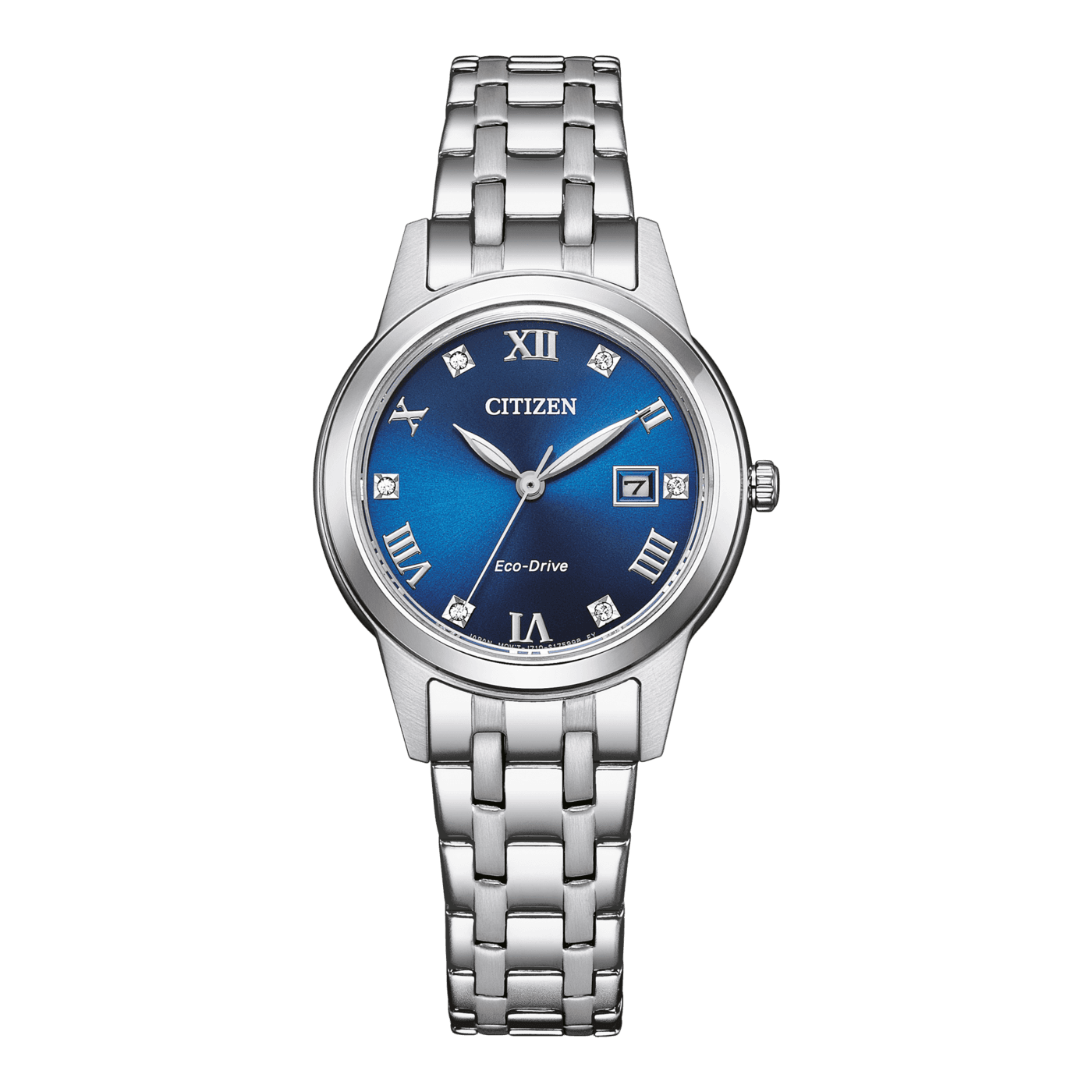 Citizen FE1240-81L – Ρολόι Eco-Drive με Κάσα 29.5mm και Μπρασελέ Ανοξείδωτου Ατσαλιού