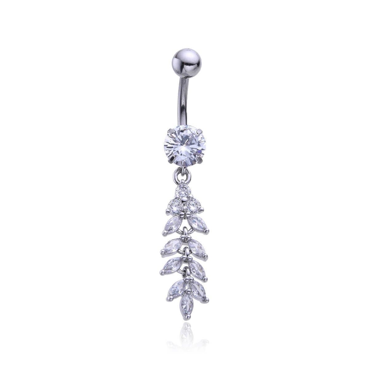 Belly Ring με ζιργκόν - Κλαδί