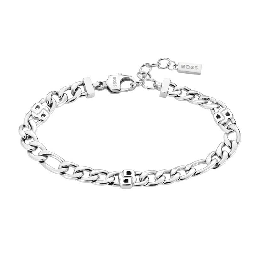 Ανδρικό Βραχιόλι Hugo Boss 1580634 Αλυσίδα από Ατσάλι