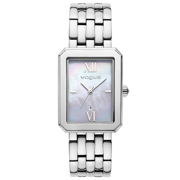 Γυναικείο Ρολόι VOGUE Octagon 2020613781 – Ατσάλινο Μπρασελέ, Καντράν Φίλντισι, 34x26mm