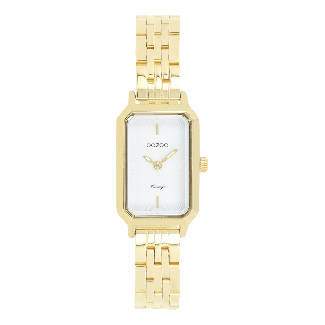 Ρολόι OOZOO Vintage Χρυσό 40mm με Ατσάλινο Μπρασελέ — C20456