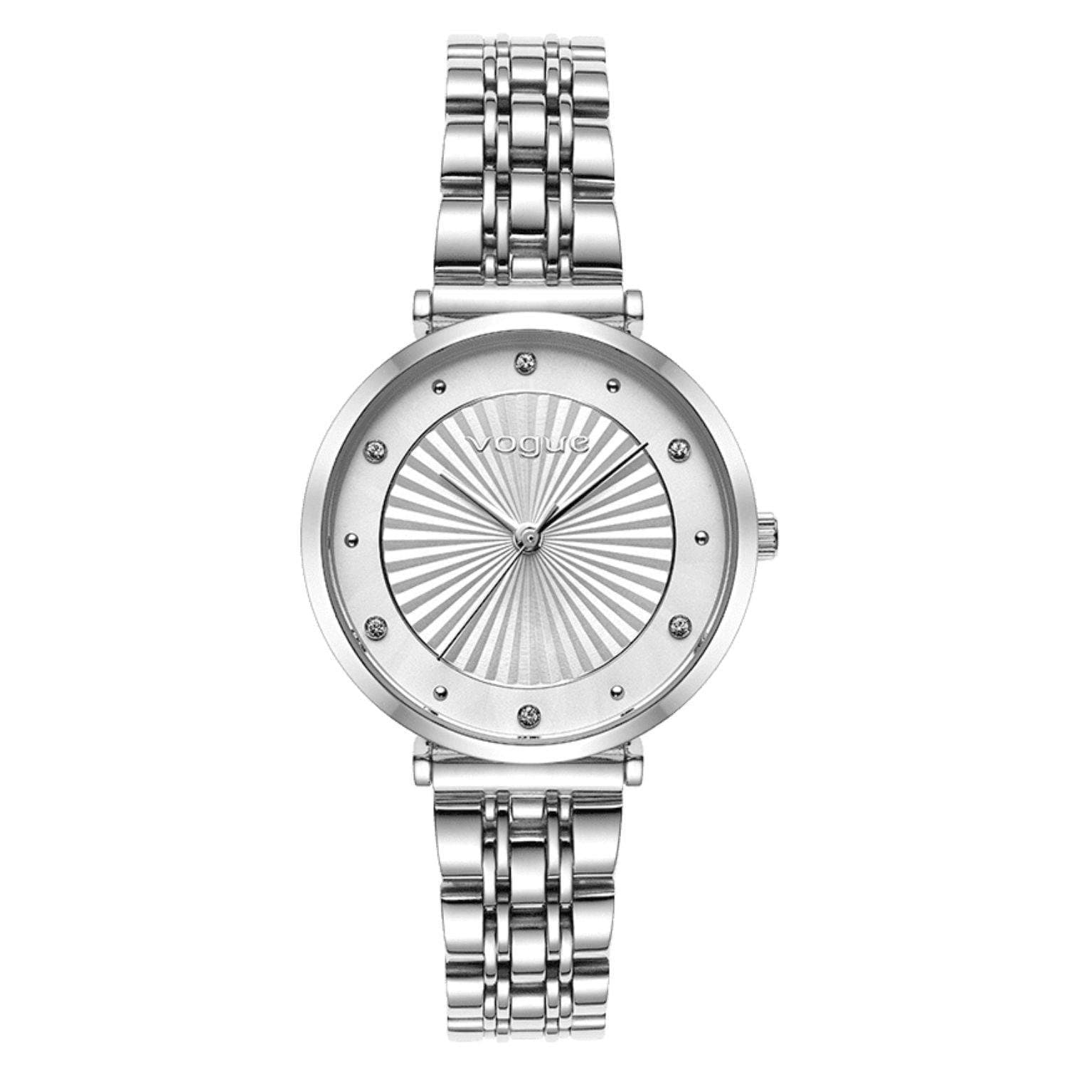 Γυναικείο Ρολόι VOGUE New Bliss 2020815381 – Ασημί Ατσάλινο Μπρασελέ, 32mm
