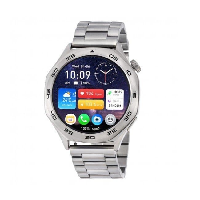 3GUYS Smartwatch με Μασίφ Ατσάλινο Μπρασελέ 46mm