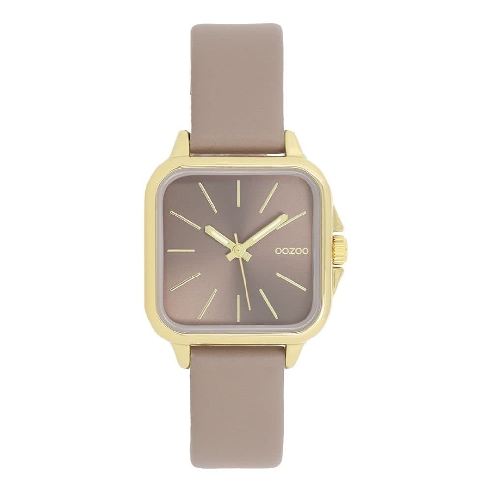 OOZOO Timepieces C11612 Taupe Leather Strap