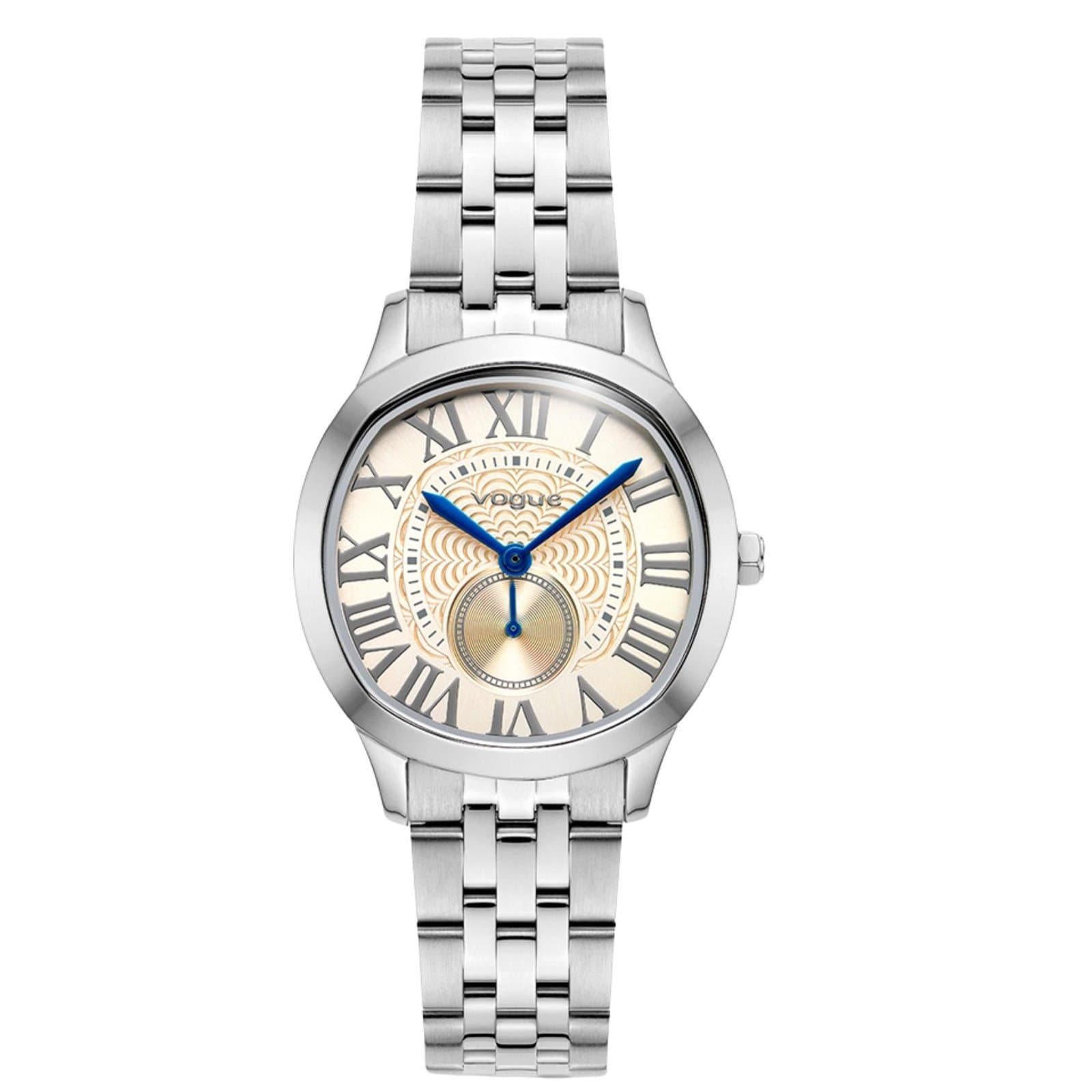 Vogue Yvonne Silver Tone Stainless Steel Bracelet