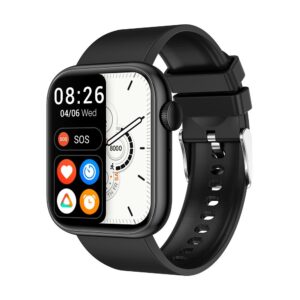 3GUYS 3GW6701 – Ανδρικό Smartwatch με Μαύρο Λουράκι Σιλικόνης
