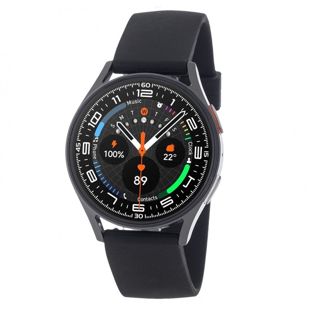 Smartwatch 3GUYS 3GW7321 Black με AMOLED Οθόνη & Bluetooth Κλήσεις