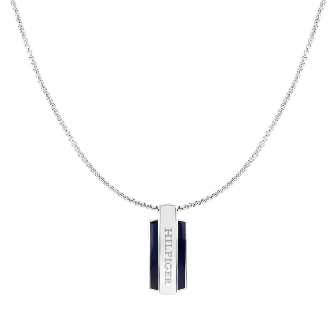 Ανδρικό Κολιέ Tommy Hilfiger 2790599 Ταυτότητα από Ατσάλι