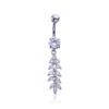 Belly Ring με ζιργκόν - Κλαδί