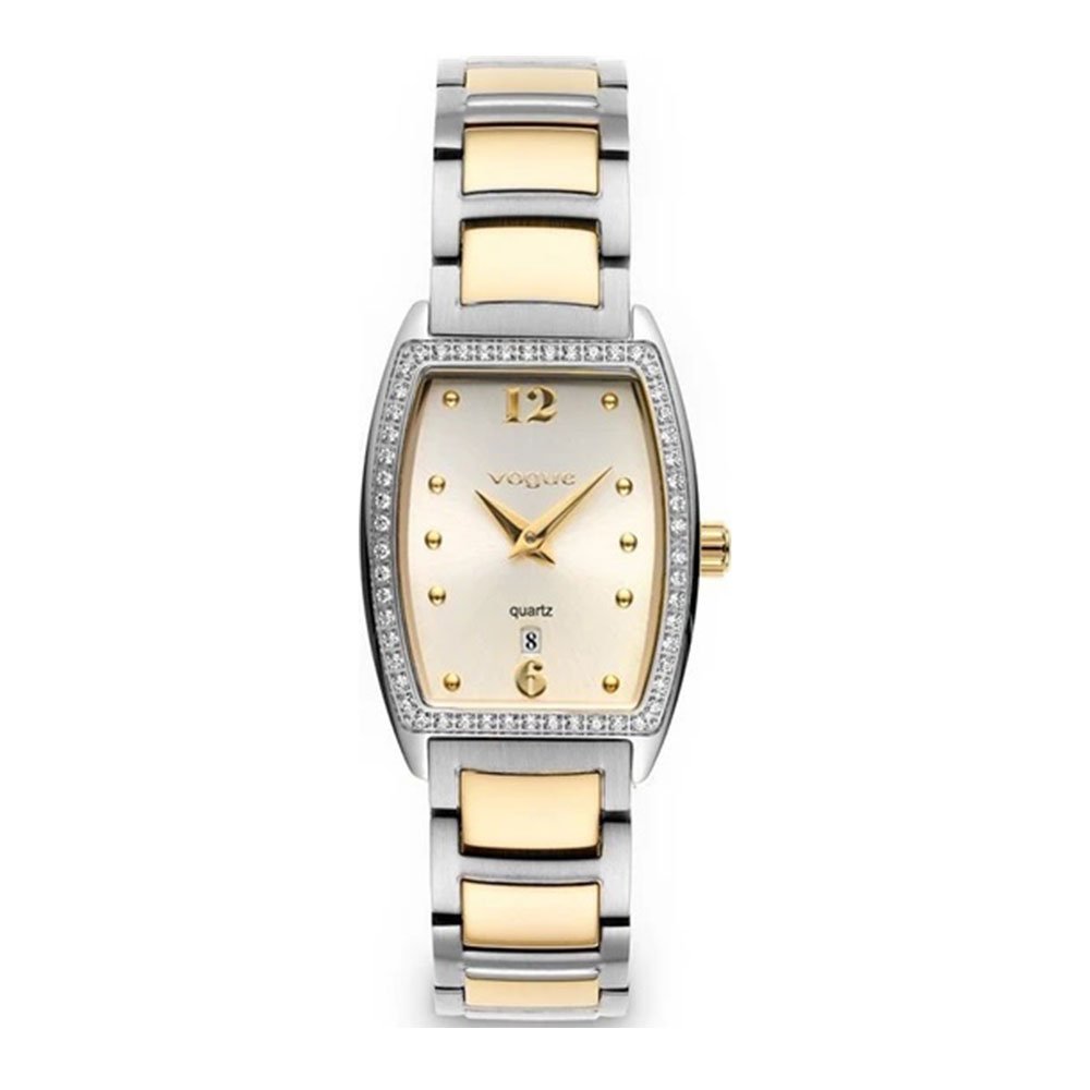 Γυναικείο Ρολόι Vogue Marion Δίχρωμο με Ζιργκόν 24mm