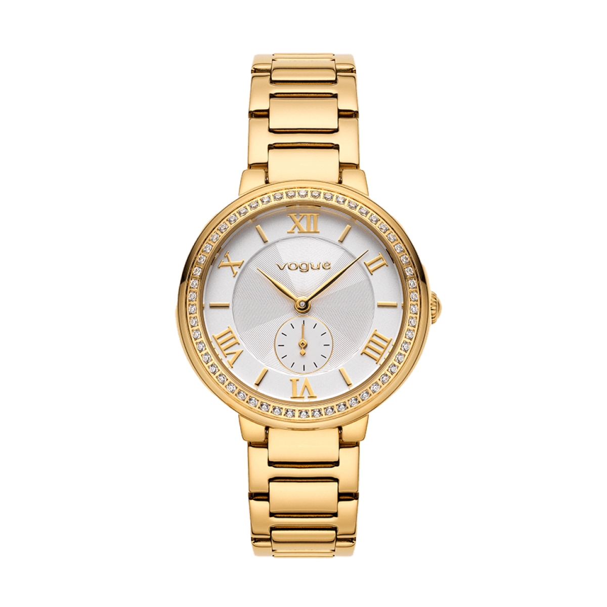 Γυναικείο Ρολόι VOGUE Elegant – Χρυσό Μπρασελέ, 33mm