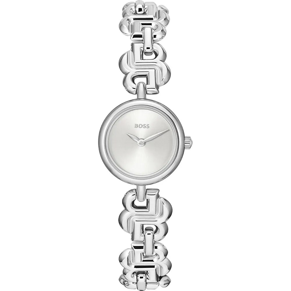 Γυναικείο Ρολόι Hugo Boss 1502793 – Ασημί Μπρασελέ, Ασημί Καντράν 23mm