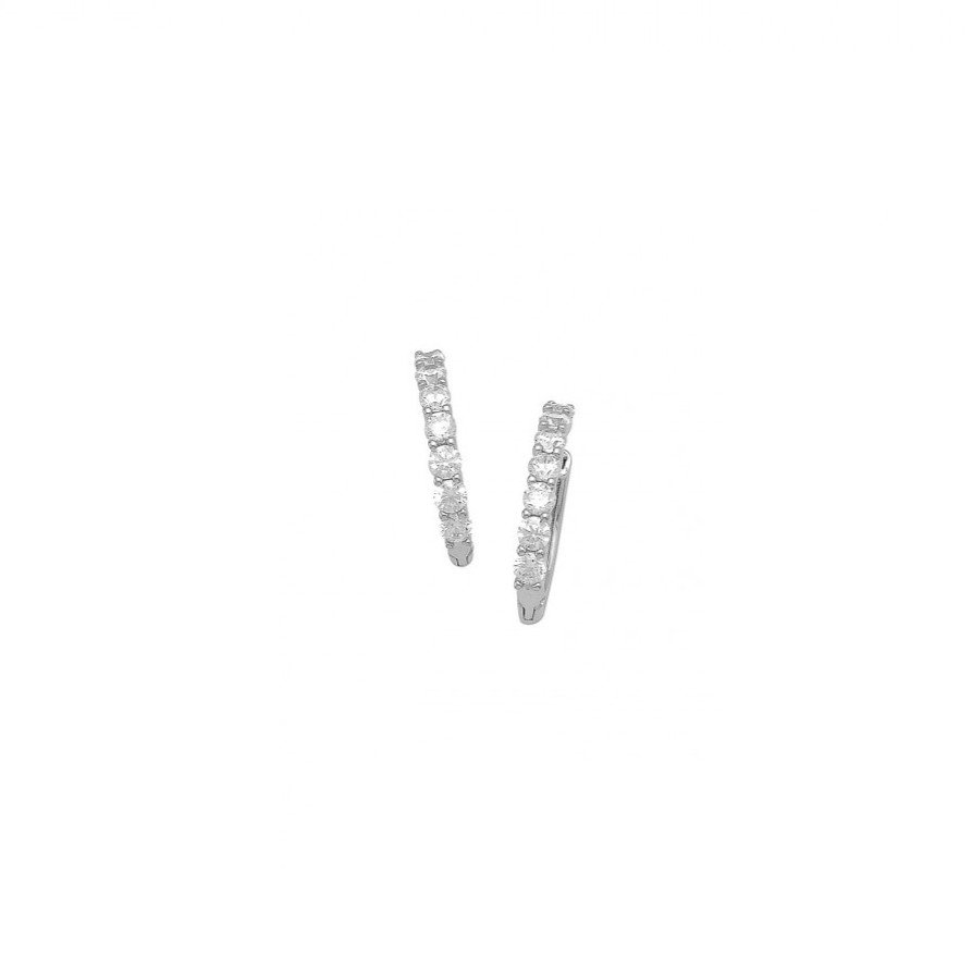 Σκουλαρίκια Kρίκοι Silver 925