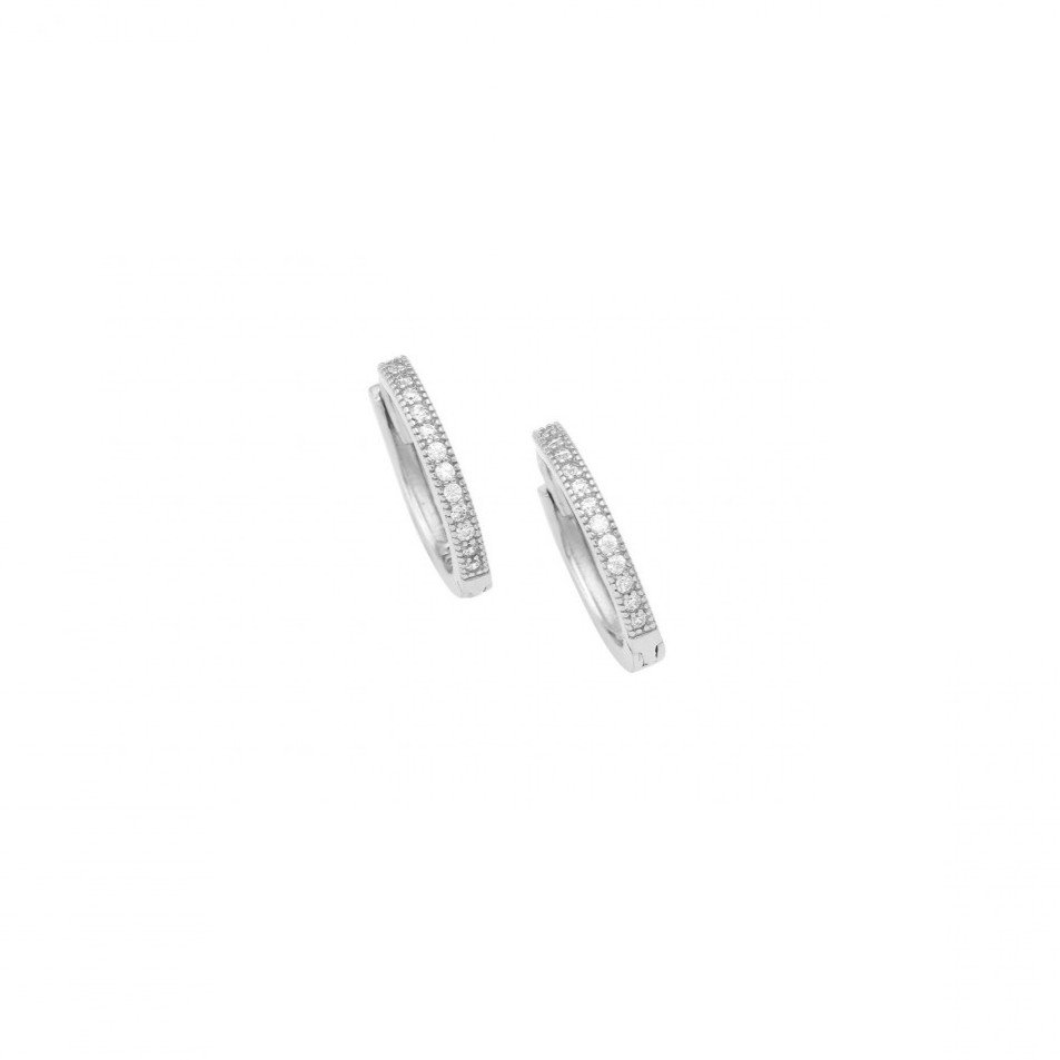Σκουλαρίκια Κρίκοι Silver 925