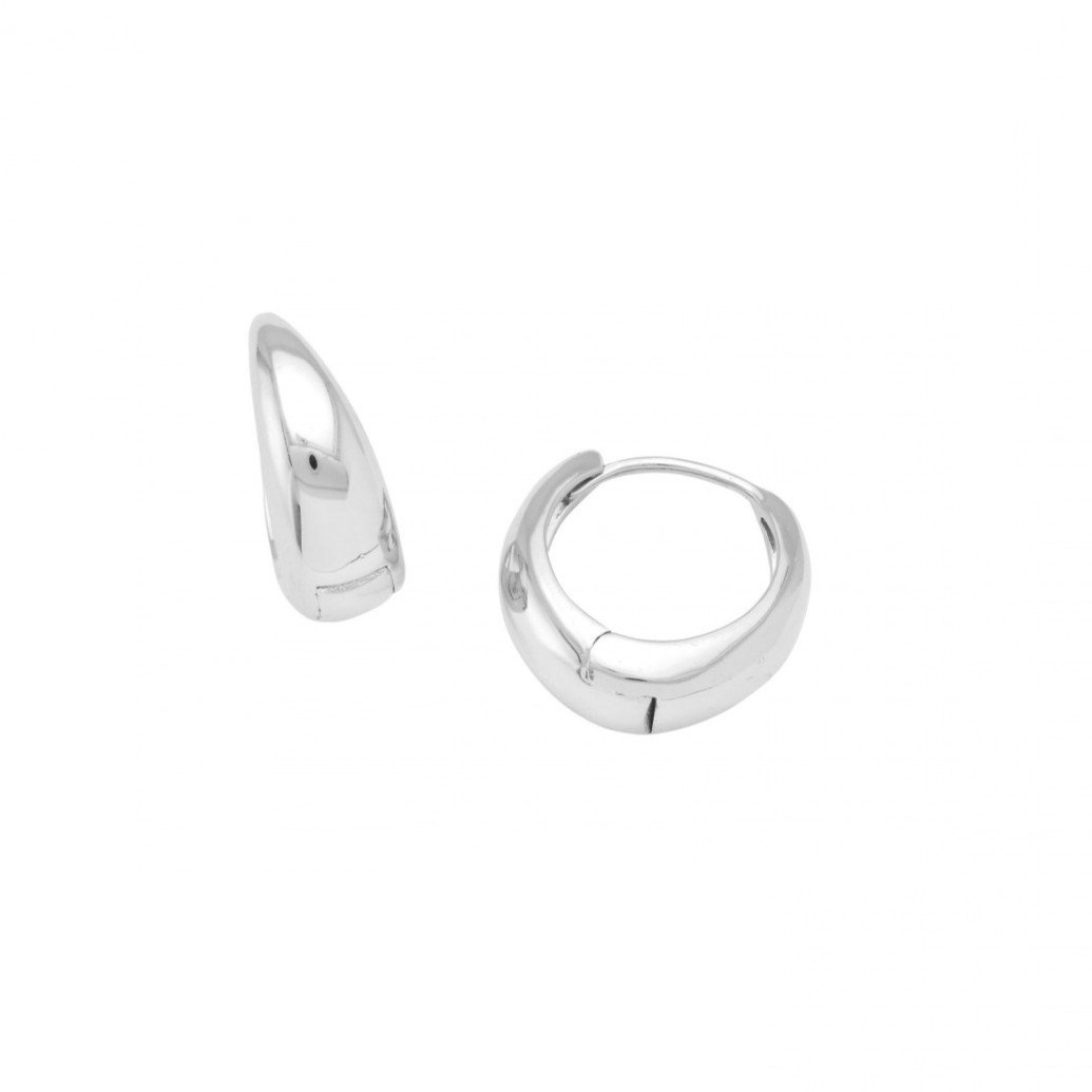 Γεωμετρικά Κρικάκια Silver 925