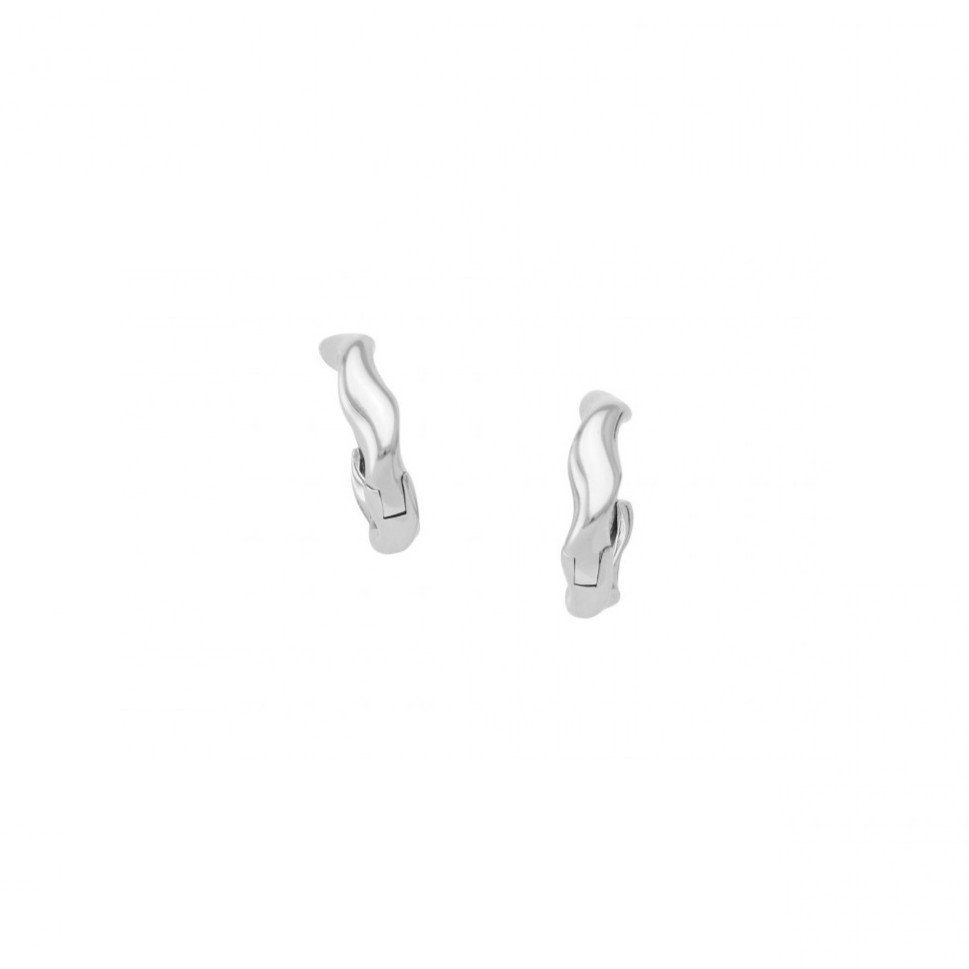 Κυματιστοί Κρίκοι Silver 925