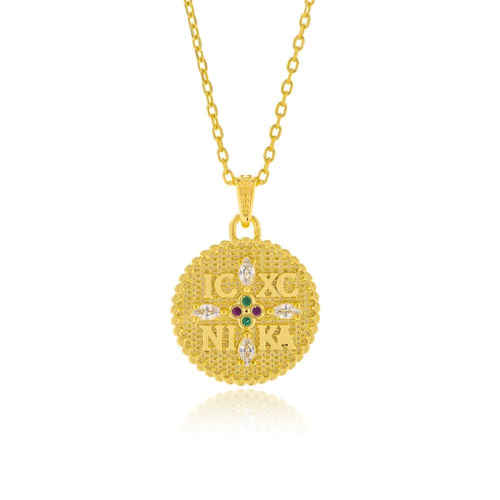 Κολιέ με Κωνσταντινάτο Silver 925