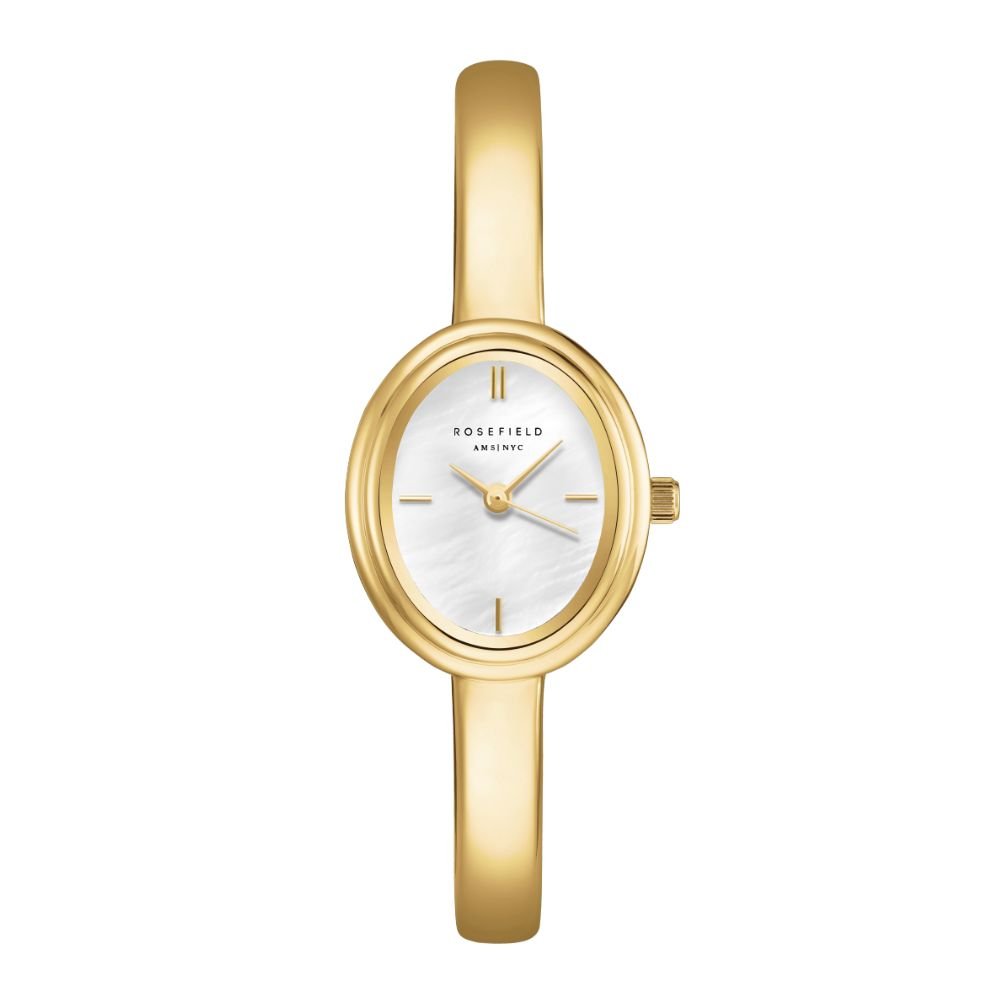 Γυναικείο Ρολόι Rosefield  Bangle με Κίτρινο Χρυσό Ατσάλινο Μπρασελέ