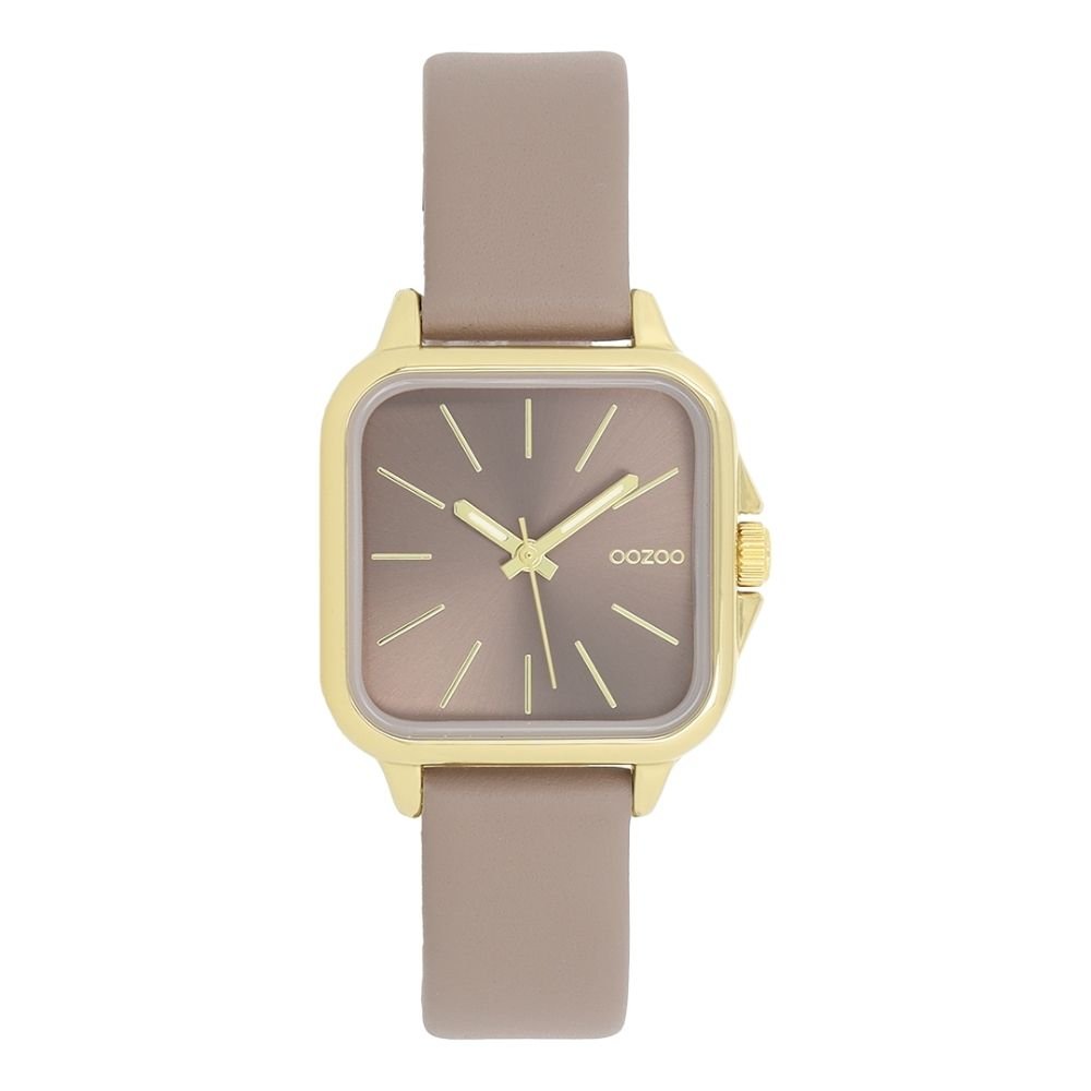OOZOO Timepieces C11612 Taupe Leather Strap