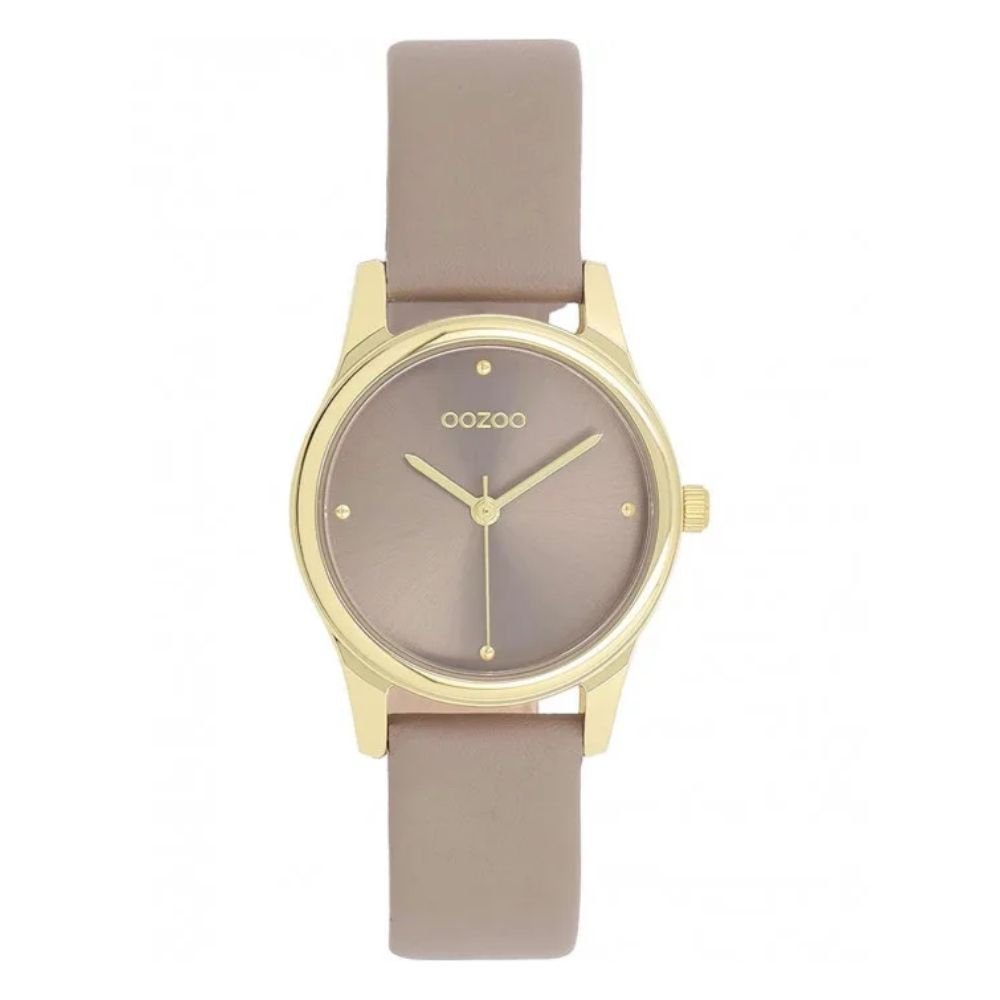 OOZOO Timepieces Brown Leather Strap