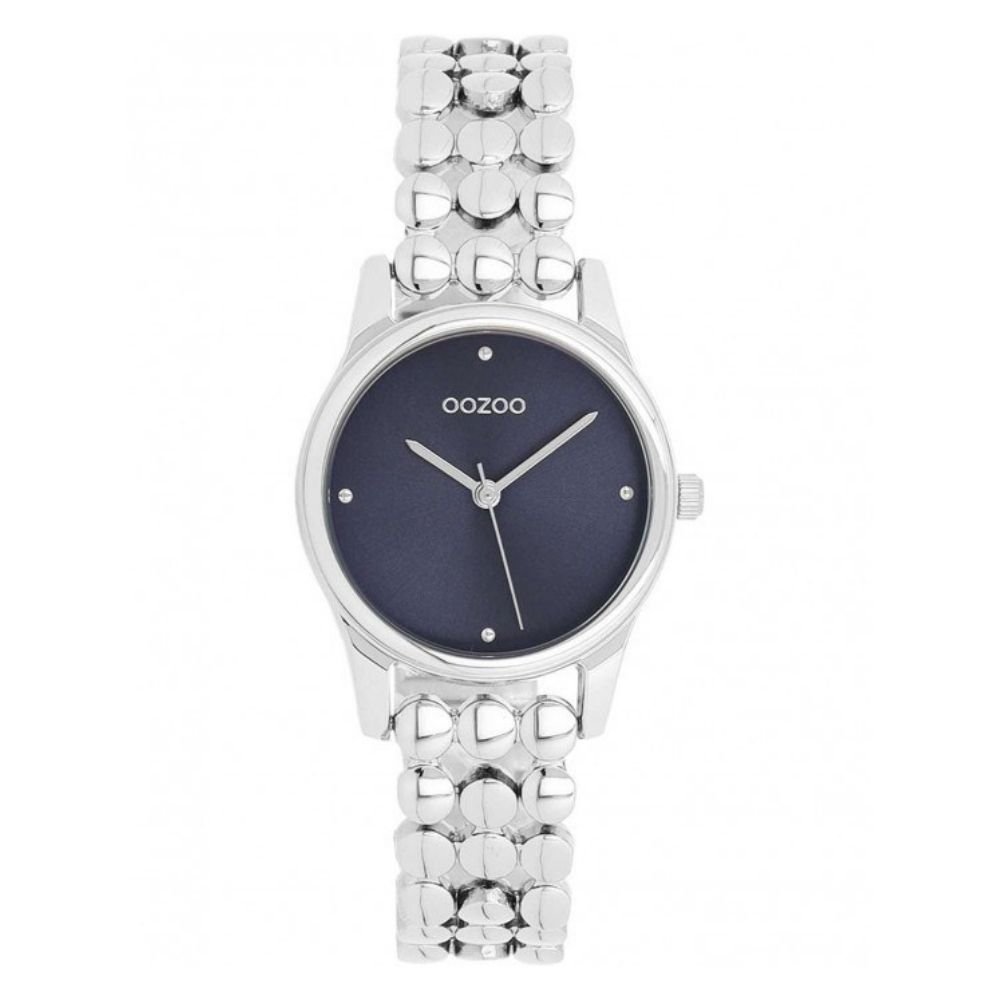 OOZOO Timepieces – Silver Metallic Bracelet