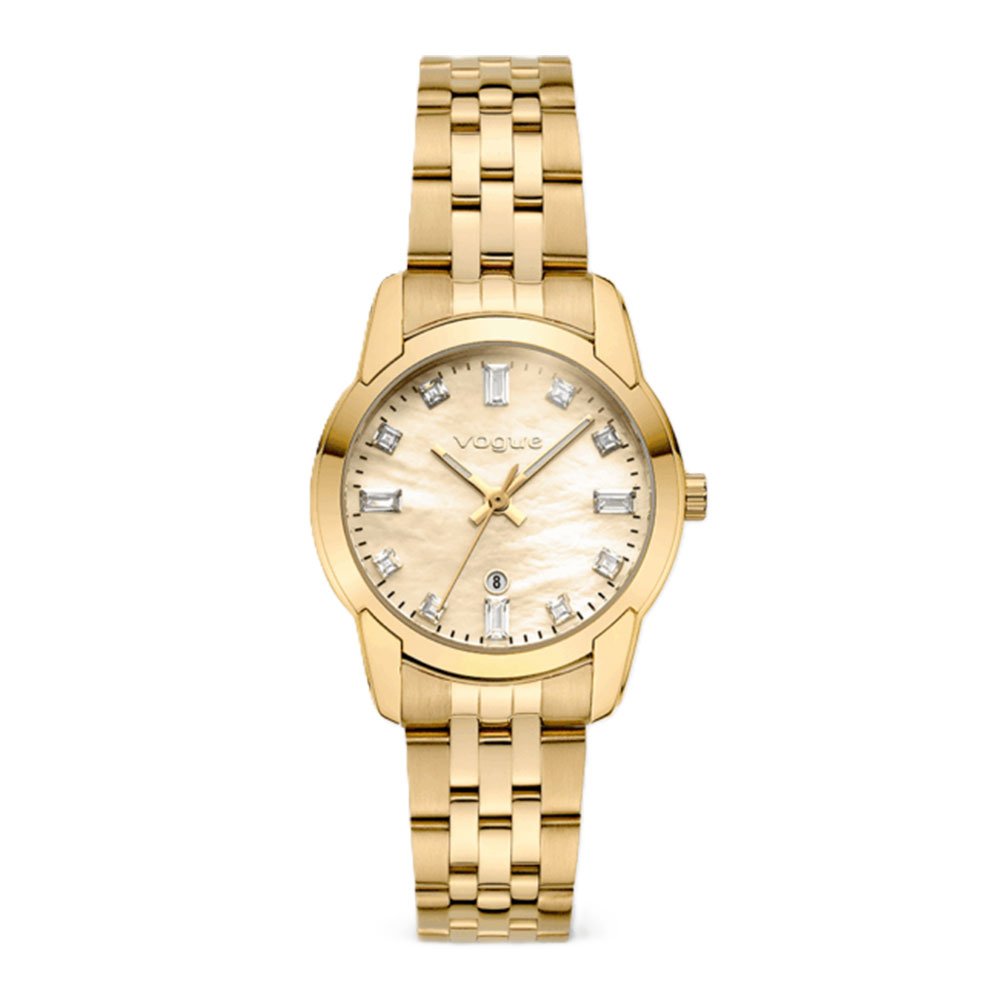 Vogue Lydia Gold Tone Stainless Steel Bracelet