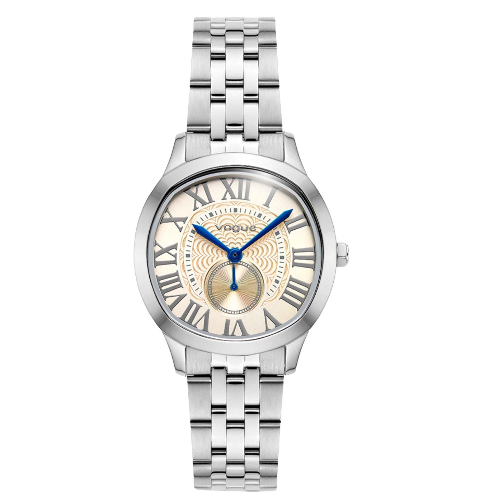 Vogue Yvonne Silver Tone Stainless Steel Bracelet