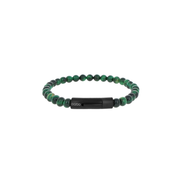 Βραχιόλι Ανδρικό OOZOO Green Tiger Eye — SB-1063-195