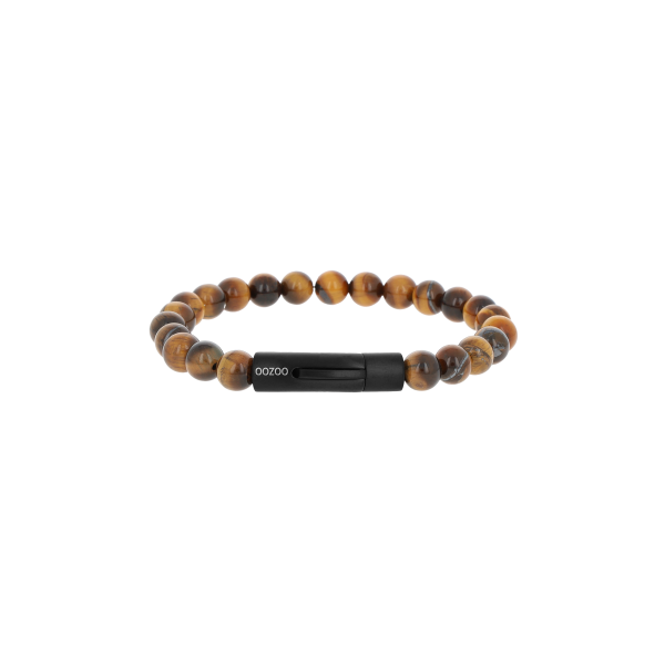 Βραχιόλι Ανδρικό OOZOO Yellow Tiger Eye — SB-1066-195